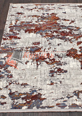 Ковер на пол PAMIR 7346A — WHITE / WHITE Ковер на пол PAMIR 7346A — WHITE / WHITE