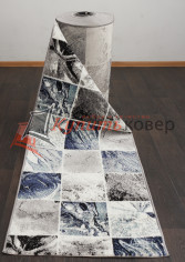 Ковровая дорожка на отрез. SUNRISE D549 — GRAY-BLUE Ковровая дорожка на отрез. SUNRISE D549 — GRAY-BLUE