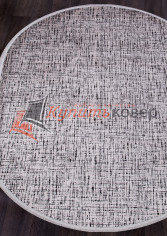 Ковер RAMIYA 18714S — D.BEIGE / BLACK — Овал Ковер RAMIYA 18714S — D.BEIGE / BLACK — Овал