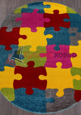 Детский ковер RIO V820 — MULTICOLOR — Овал Детский ковер RIO V820 — MULTICOLOR — Овал