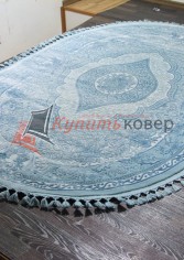 Ковер HUNKAR 07931t blue-blue-oval Ковер HUNKAR 07931t blue-blue-oval