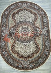 ����� Marokand 7705 OVAL BEYAZ / LACIVERT