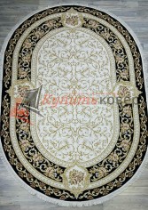 Ковер LARA 20224b navy navy oval Ковер LARA 20224b navy navy oval
