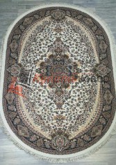 ����� Abrishim 20215J OVAL CREAM / NAVY oval