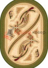 Ковер MERINOS VALENCIA D008_GREEN oval Ковер MERINOS VALENCIA D008_GREEN oval