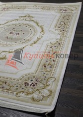 Ковер на пол LORA 09001A BEYAZ / BEYAZ Ковер на пол LORA 09001A BEYAZ / BEYAZ