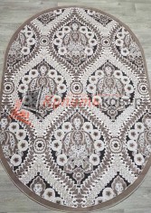 Ковер Everest 2508KA OVAL D.BEIGE / D.BEIGE Ковер Everest 2508KA OVAL D.BEIGE / D.BEIGE