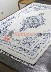 Ковер HUNKAR 07855a blue-blue Ковер HUNKAR 07855a blue-blue