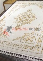 Ковер HUNKAR 07855a gold-white Ковер HUNKAR 07855a gold-white