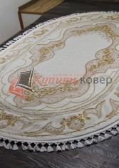 Ковер HUNKAR 08075p pink-gold-oval Ковер HUNKAR 08075p pink-gold-oval