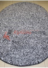 Ковер на пол PLATINUM T600 GRAY-BLACK oval Ковер на пол PLATINUM T600 GRAY-BLACK oval