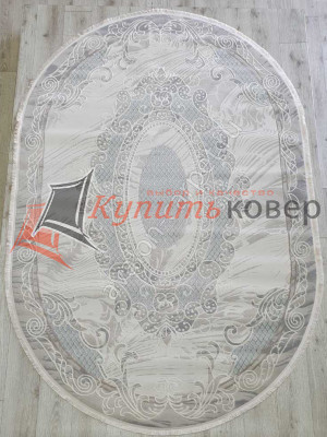 AMATIS LUX36565A OVAL L.BEIGE / BLUE