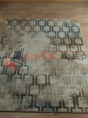 Ковер на пол MERINOS MATRIX D591 — CREAM-BLUE Ковер на пол MERINOS MATRIX D591 — CREAM-BLUE