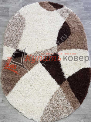 Ковер 36264X OVAL WHITE / BEIGE Ковер 36264X OVAL WHITE / BEIGE
