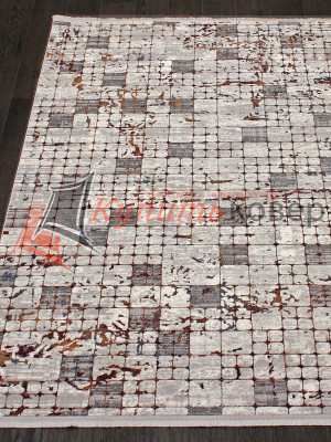 Ковер на пол PAMIR 7253A — WHITE / WHITE Ковер на пол PAMIR 7253A — WHITE / WHITE