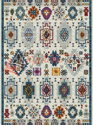 Ковер на пол CRYSTAL N069 — MULTICOLOR Ковер на пол CRYSTAL N069 — MULTICOLOR