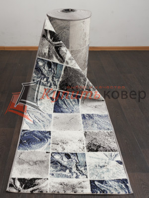 Ковровая дорожка на отрез. SUNRISE D549 — GRAY-BLUE Ковровая дорожка на отрез. SUNRISE D549 — GRAY-BLUE