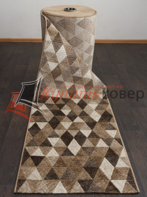 Ковровая дорожка на отрез D578 — BEIGE Ковровая дорожка на отрез D578 — BEIGE