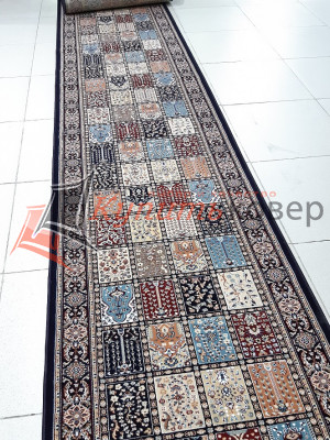SHAHREZA D204 NAVY Ковровая дорожка на отрез. SHAHREZA D204 NAVY Ковровая дорожка на отрез.