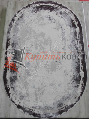 Ковер Rimma Lux 36897J OVAL L.GREY / LILA Ковер Rimma Lux 36897J OVAL L.GREY / LILA