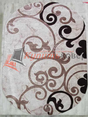 Ковер Avrora 29196B OVAL BEIGE / BEIGE Ковер Avrora 29196B OVAL BEIGE / BEIGE