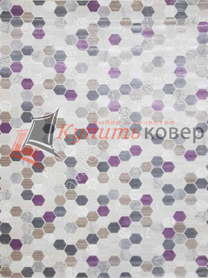 Ковер Platinium Турция 36423A STAN GREY / LILA Ковер Platinium Турция 36423A STAN GREY / LILA