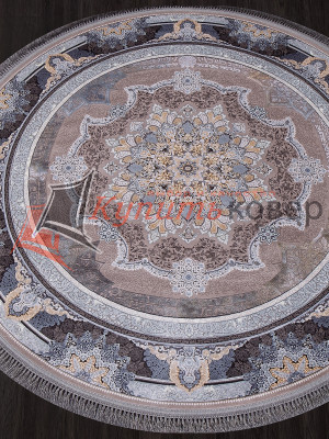 Ковер FARSI 1200 266 — LIGHT GRAY — Круг Ковер FARSI 1200 266 — LIGHT GRAY — Круг