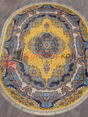 Ковер 6807 — YELLOW — Овал — коллекция ARAVIA Ковер 6807 — YELLOW — Овал — коллекция ARAVIA