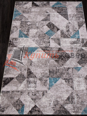 Ковер TEMPO 01459A — C.POLY GREY / L.BLUE Ковер TEMPO 01459A — C.POLY GREY / L.BLUE