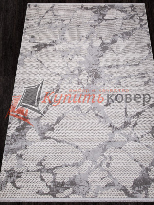 Ковер ALANYA 22565A — WHITE / GREY SHR Ковер ALANYA 22565A — WHITE / GREY SHR