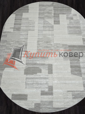 Ковер на пол SIRIUS F190 — CREAM-GRAY — Овал Ковер на пол SIRIUS F190 — CREAM-GRAY — Овал
