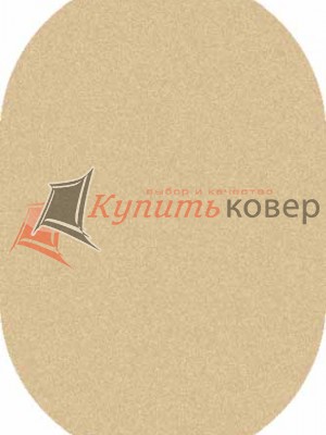 COMFORT SHAGGY S600 BEIGE OVAL