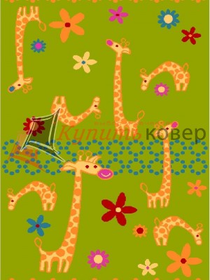 Ковер FUNKY Giraffe a lime Ковер FUNKY Giraffe a lime