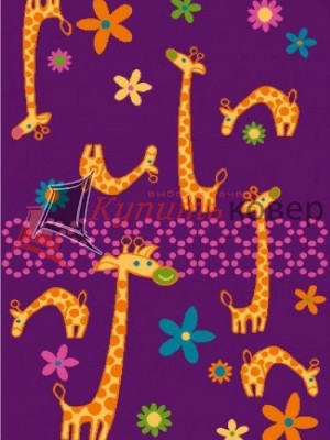 Ковер FUNKY Giraffe a violet Ковер FUNKY Giraffe a violet