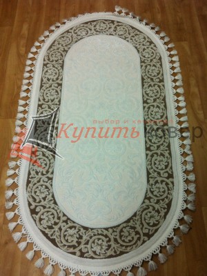Ковер HUNKAR 07902A — BROWN / BROWN oval Ковер HUNKAR 07902A — BROWN / BROWN oval