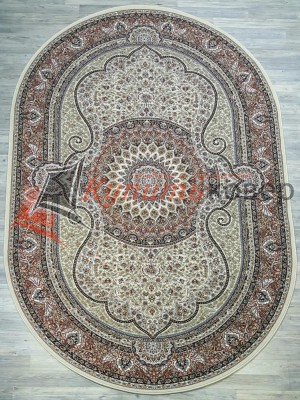 Ковер Marokand 7705 OVAL BEYAZ / GUL Ковер Marokand 7705 OVAL BEYAZ / GUL