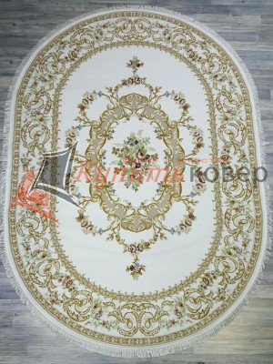 Ковер 20223a cream cream oval Ковер 20223a cream cream oval