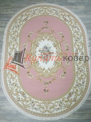 Ковер LARA 20223a pink pink oval Ковер LARA 20223a pink pink oval