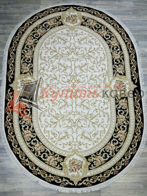 Ковер LARA 20224b navy navy oval Ковер LARA 20224b navy navy oval