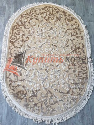 Ковер Elena 3001CA OVAL L.CREAM / L.CREAM oval Ковер Elena 3001CA OVAL L.CREAM / L.CREAM oval