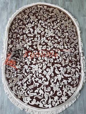 Ковер Elena 3001KA OVAL D.BROWN / D.BROWN oval Ковер Elena 3001KA OVAL D.BROWN / D.BROWN oval
