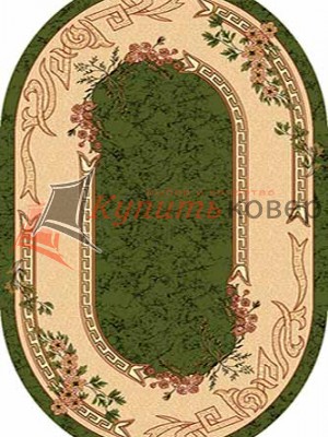 Ковер MERINOS VALENCIA D005_GREEN oval Ковер MERINOS VALENCIA D005_GREEN oval