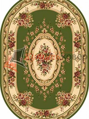 Ковер MERINOS VALENCIA D010_GREEN oval Ковер MERINOS VALENCIA D010_GREEN oval