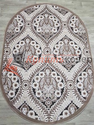 Ковер Everest 2508KA OVAL D.BEIGE / D.BEIGE Ковер Everest 2508KA OVAL D.BEIGE / D.BEIGE