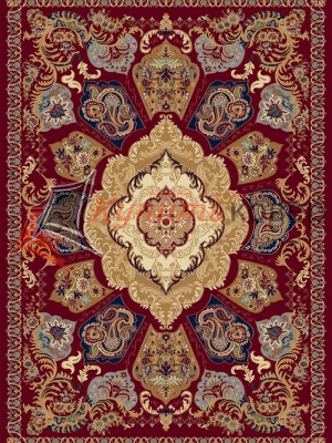 Ковер на пол BUHARA D428 — RED Ковер на пол BUHARA D428 — RED