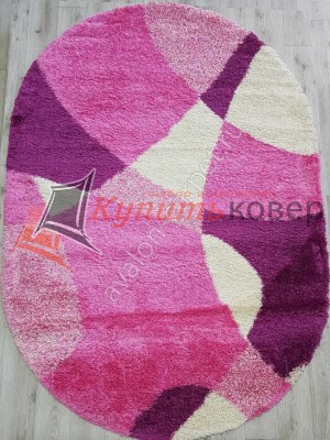 Ковер SHAGGY XX 36264X OVAL PINK / PINK Ковер SHAGGY XX 36264X OVAL PINK / PINK