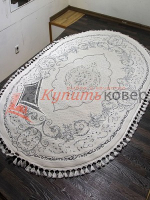 Ковер HUNKAR 07857A — WHITE / WHITE Ковер HUNKAR 07857A — WHITE / WHITE