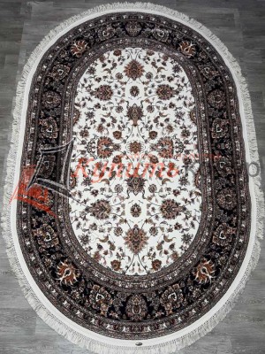 Ковер Abrishim 35032J OVAL CREAM / NAVY Ковер Abrishim 35032J OVAL CREAM / NAVY
