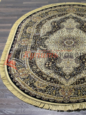 BUHARA d432 navy oval BUHARA d432 navy oval