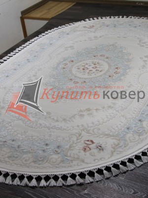 Ковер HUNKAR 07926t-blue-blue-oval Ковер HUNKAR 07926t-blue-blue-oval